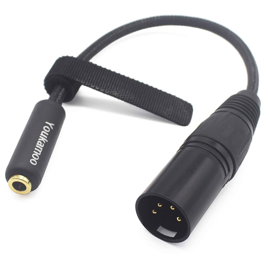 Amazon.co.jp: [ 4 Pin XLR 変換 4.4mm 5極 メス ] 8芯銀メッキ